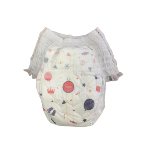 Little's Baby Pants Diapers with Wetness Indicator and 12 Hours Absorption, Large (L), 9-14 kg, 60 Count
